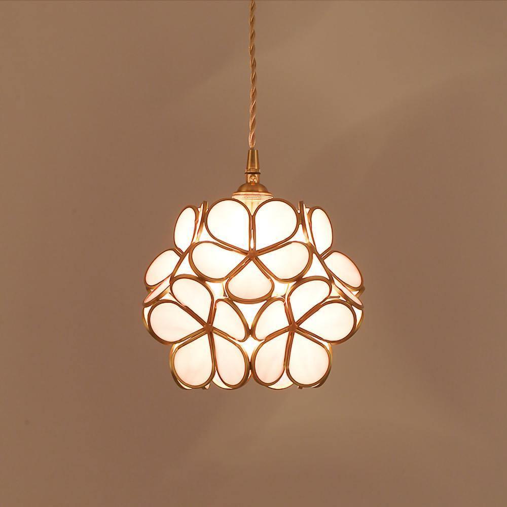 Glass Petal Pendant Light – Glass detail 9