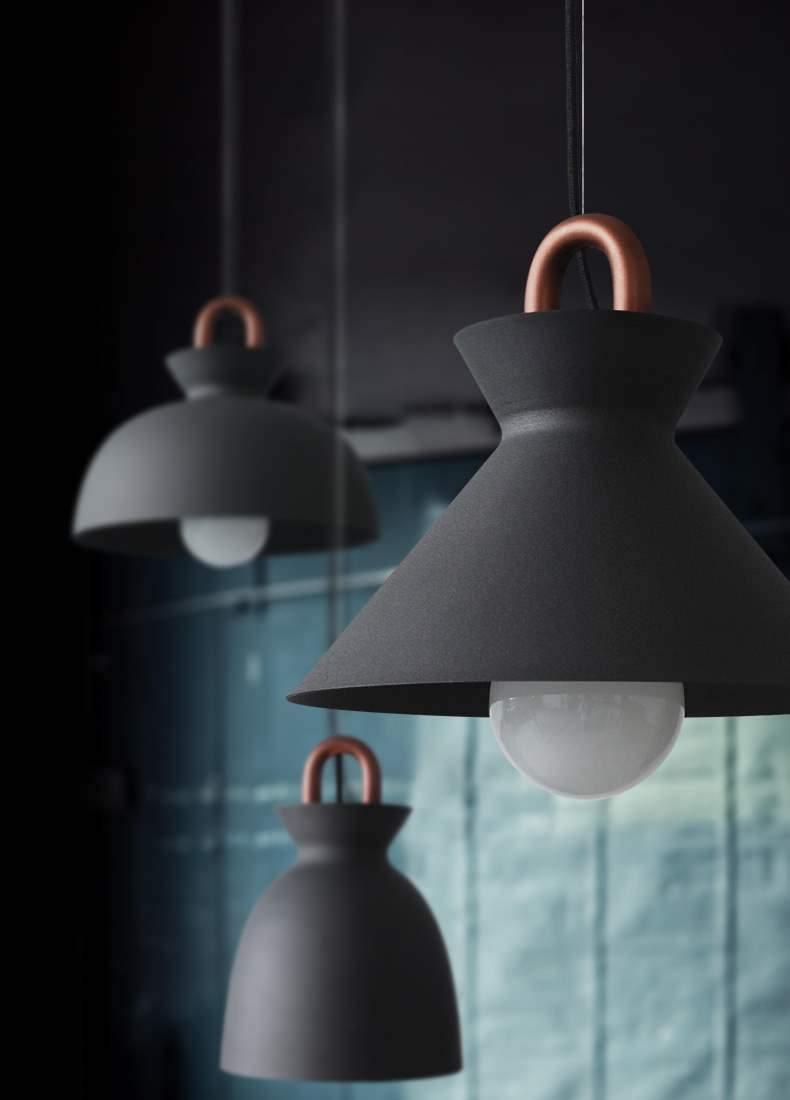 Coil Ceiling Pendant Light – detail 8