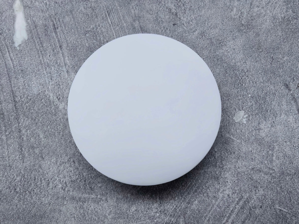 2.76 in Solid Brass Pop-Up Drain — Matte White