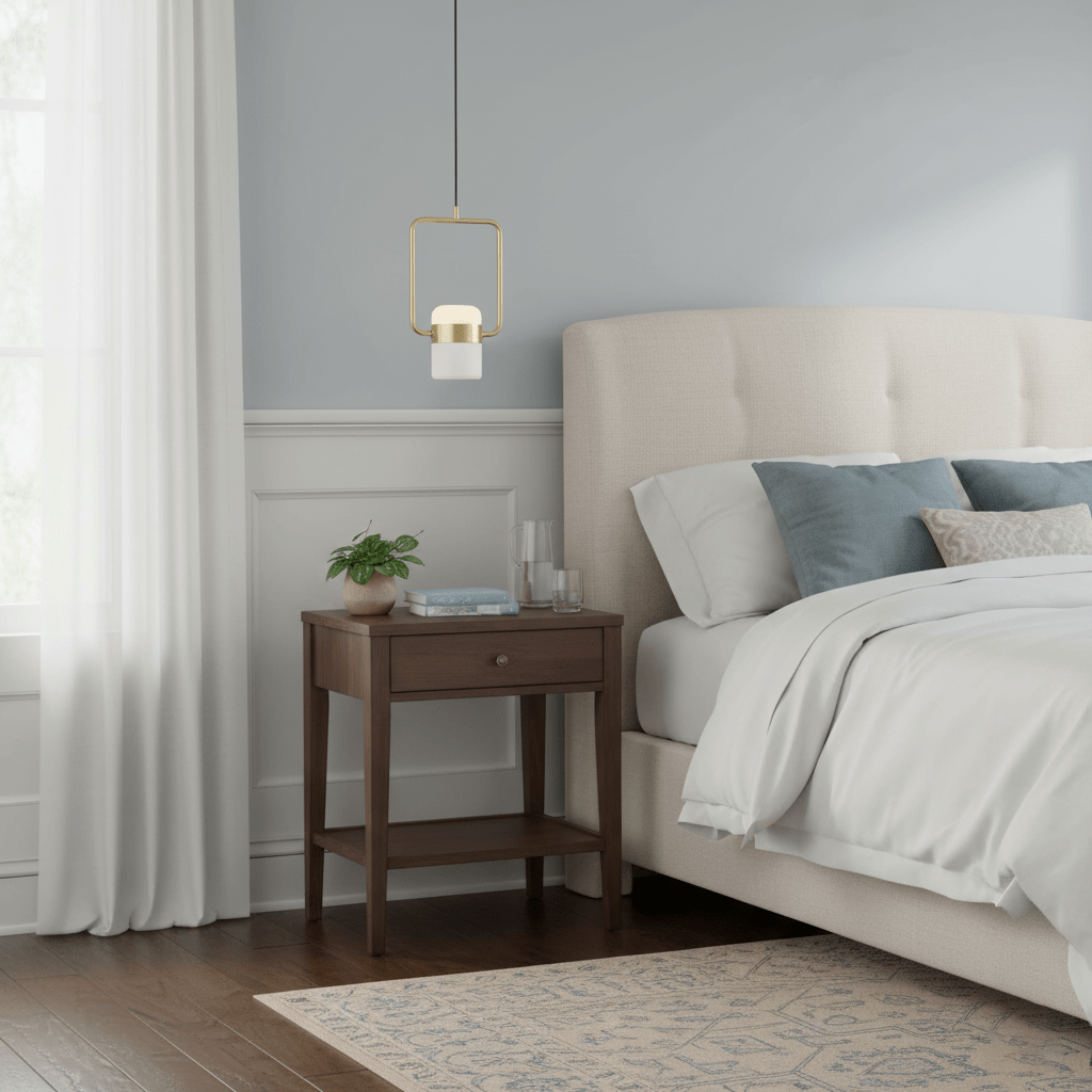 Adjustable Glass Pendant Light – Glass detail 4