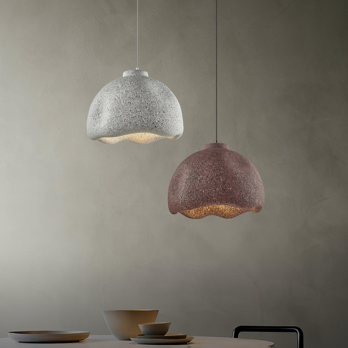 Bells Speckled Pendant Lamp – detail 3