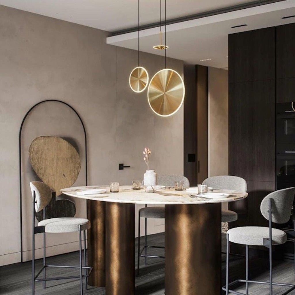 Chrona Dish Pendant Light – detail 2