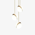 Crescent Acrylic Pendant Lamp