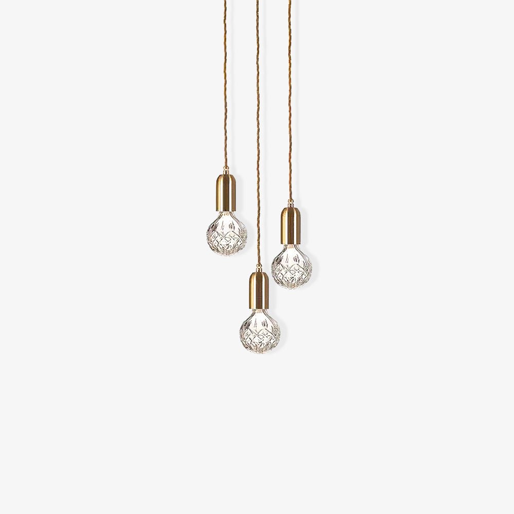 Crystal Bulb LED Pendant Lamp – Crystal detail 7