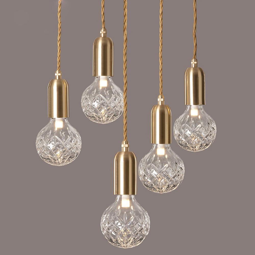 Crystal Bulb LED Pendant Lamp – Crystal detail 9