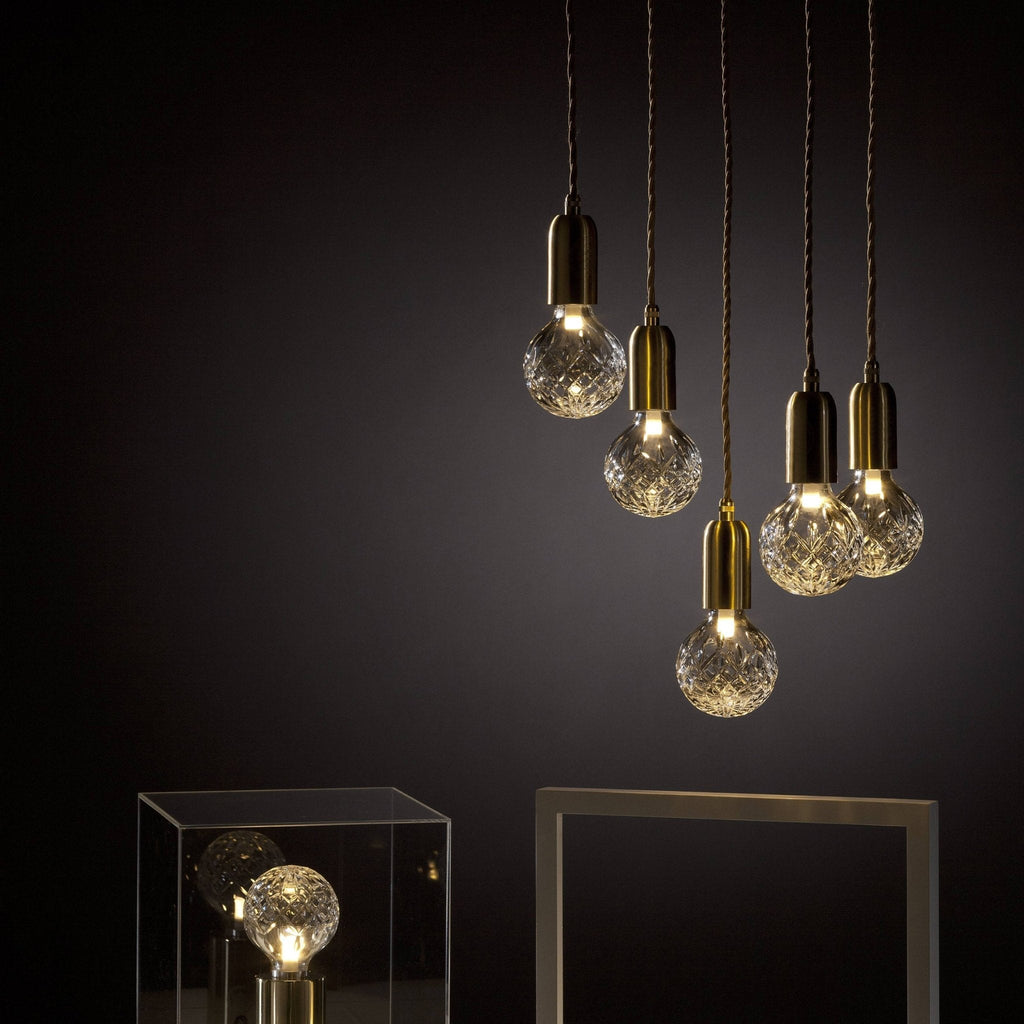 Crystal Bulb LED Pendant Lamp – Crystal detail 3