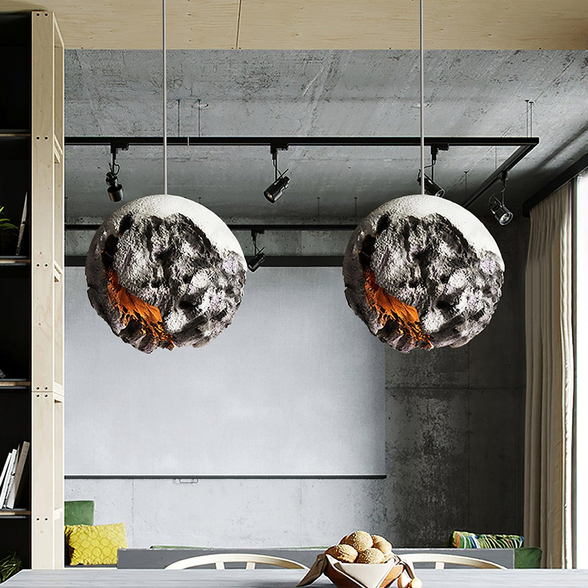 Irregular Planet Pendant Lamp – detail 5