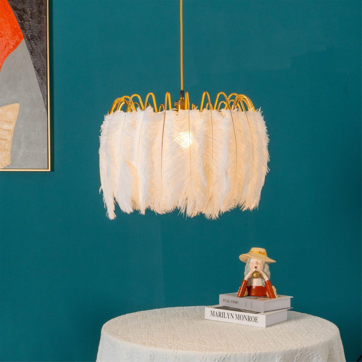 Feather Pendant Lamp – detail 2