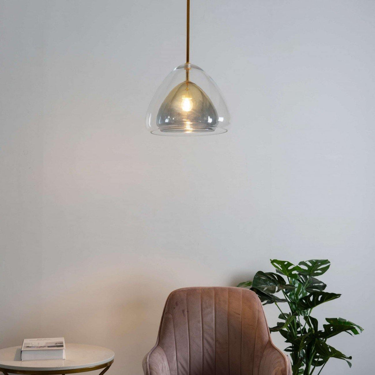 Futuristische Glass Pendant Light – Glass detail 5