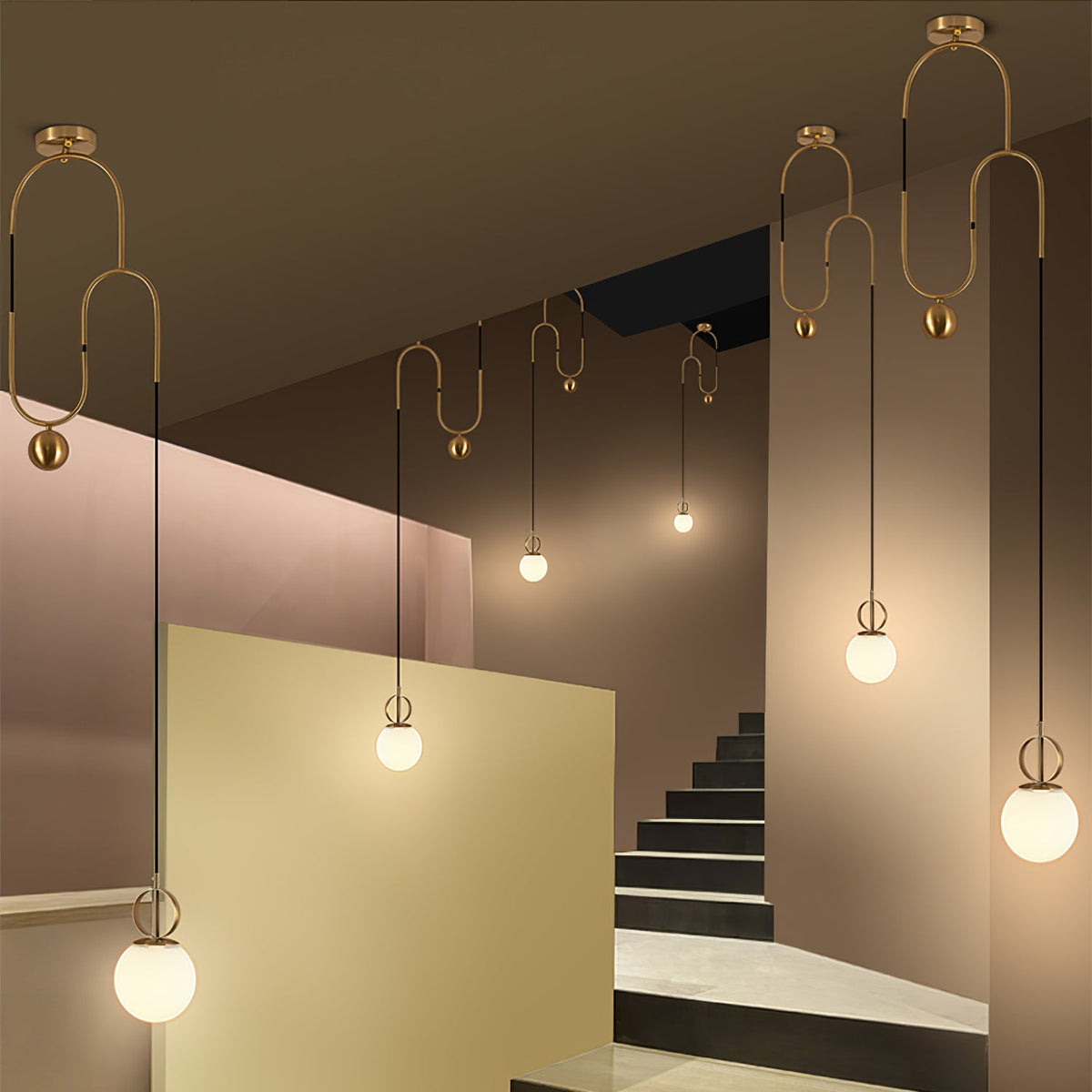 Glass Ball Pendant Lamp – Glass detail 2