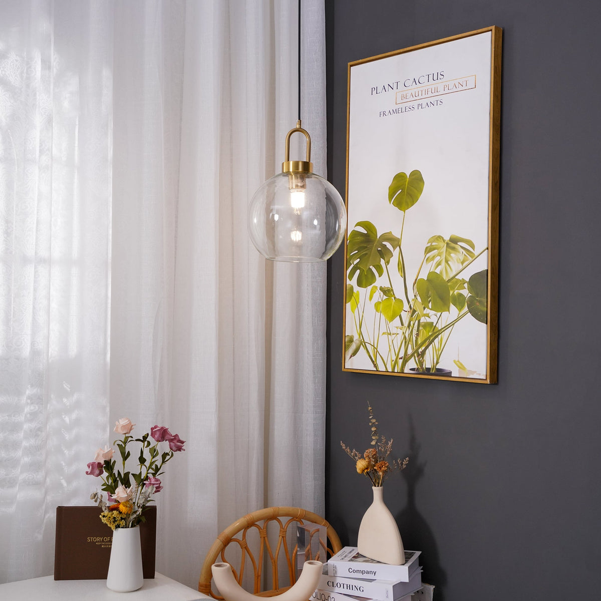 Pendulum Glass Pendant Lamp – Glass detail 10