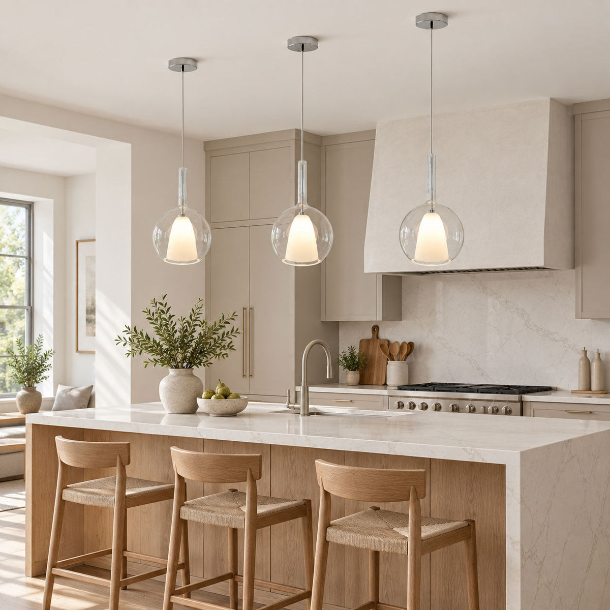 Glo Glass Pendant Light – Glass detail 6