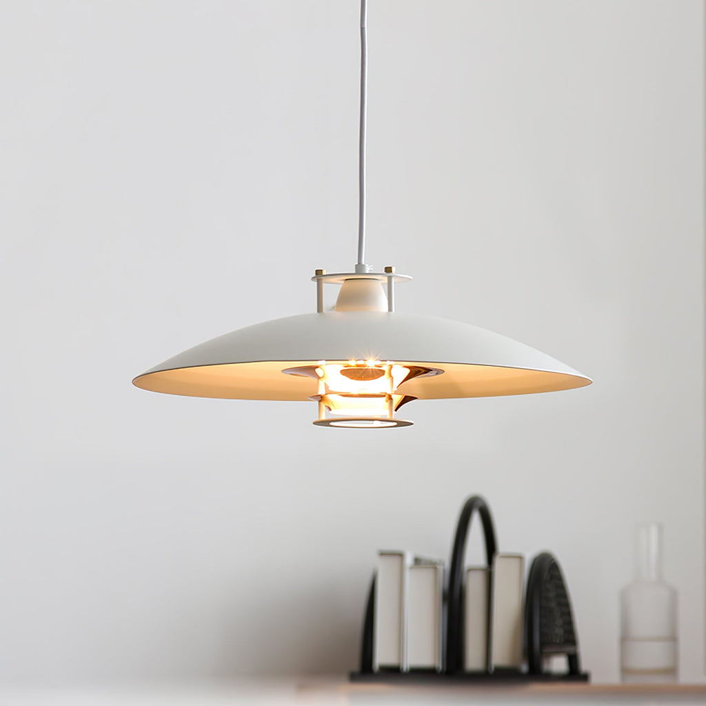 Tiered Disk Pendant Light – detail 2