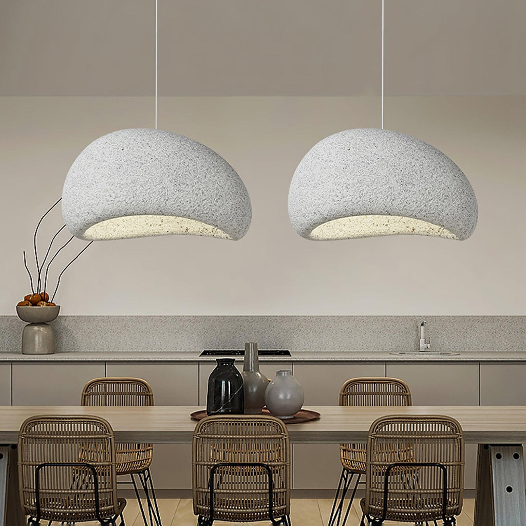 Tsukiyo Wabi-Sabi Cloud Pendant Light – detail 4