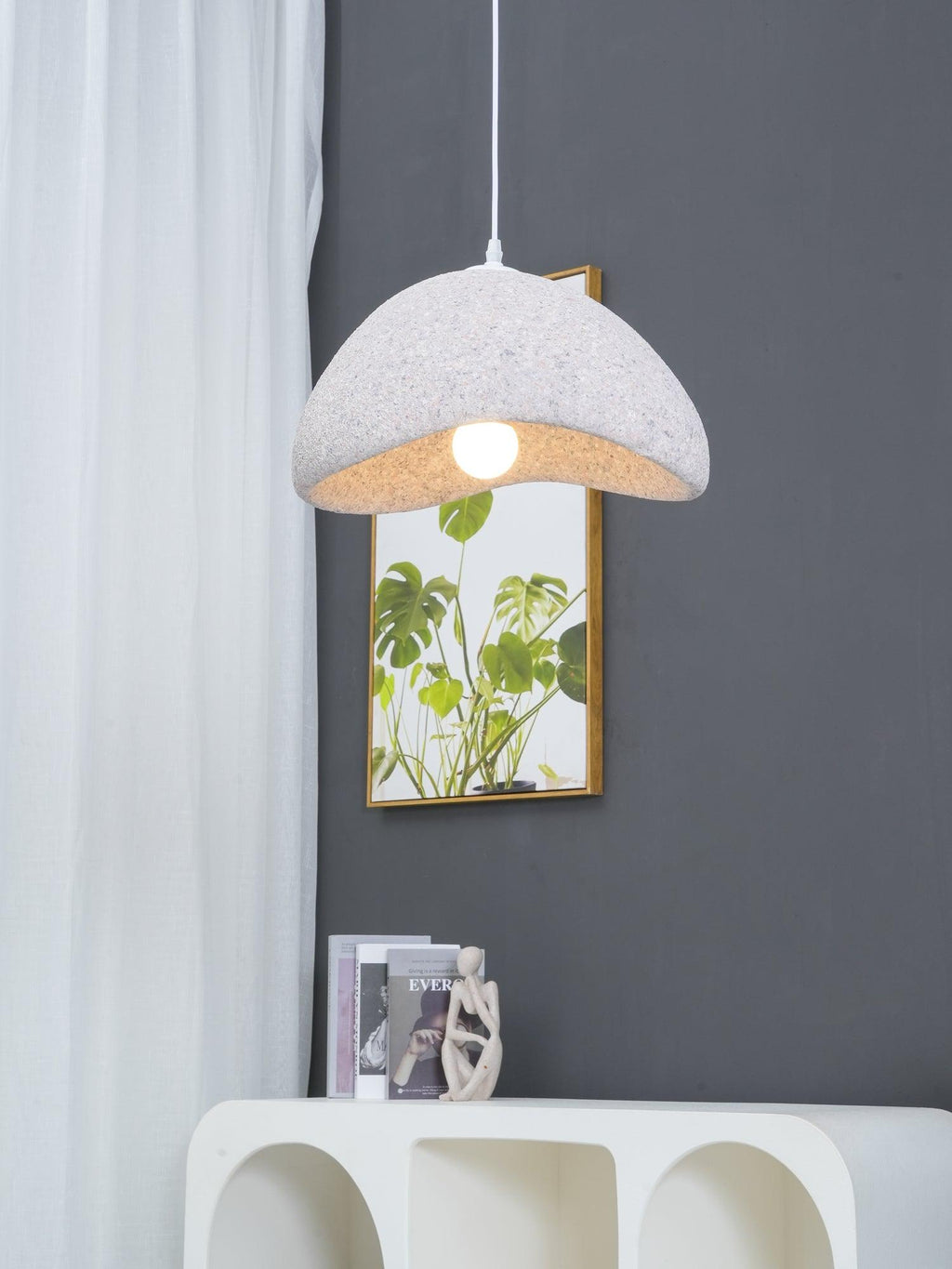 Tsukiyo Wabi-Sabi Cloud Pendant Light – detail 9
