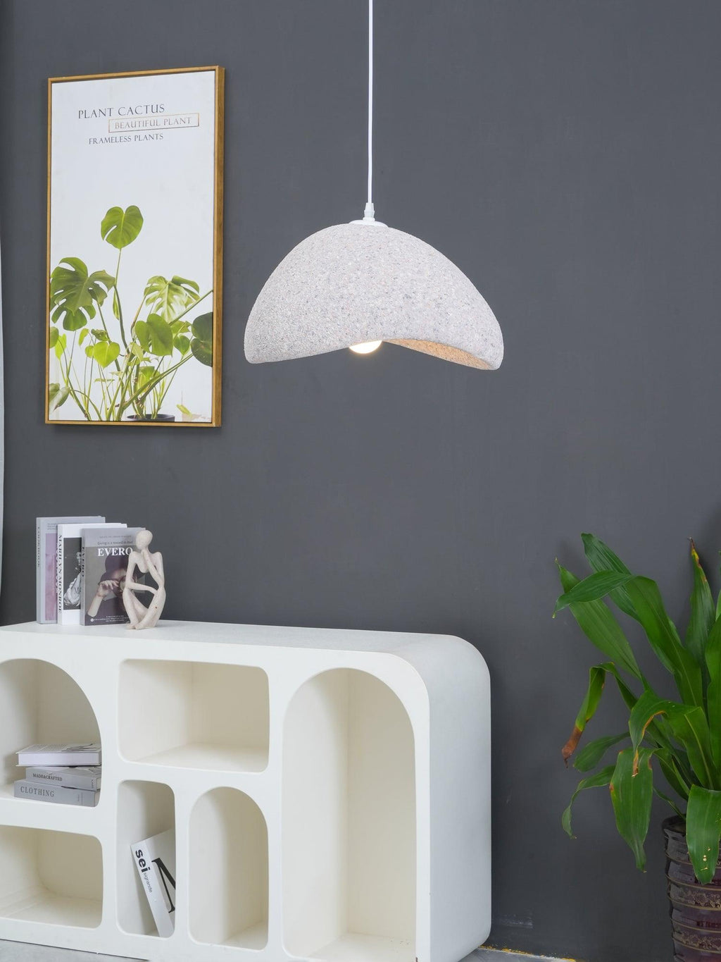 Tsukiyo Wabi-Sabi Cloud Pendant Light – detail 10