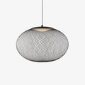 Metallic Meshwork Glass Pendant Lamp
