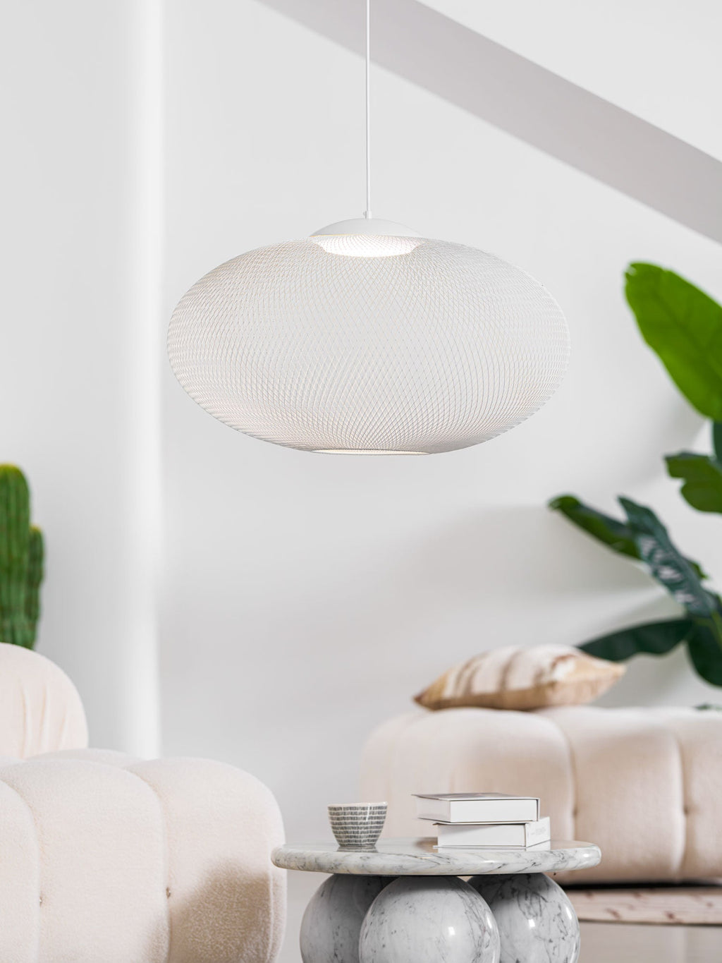 Metallic Meshwork Glass Pendant Lamp – Glass detail 6