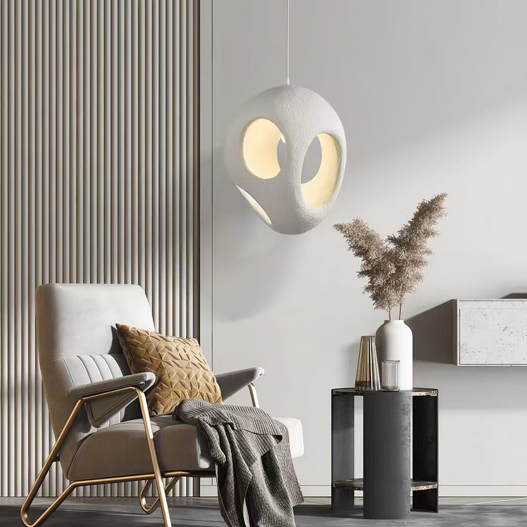 Polystyrene Pendant Light – detail 5