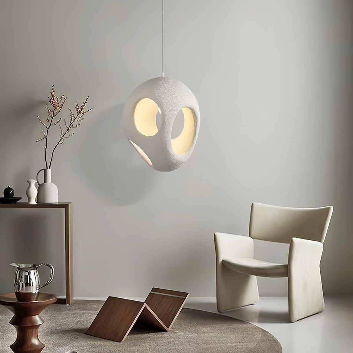 Polystyrene Pendant Light – detail 3