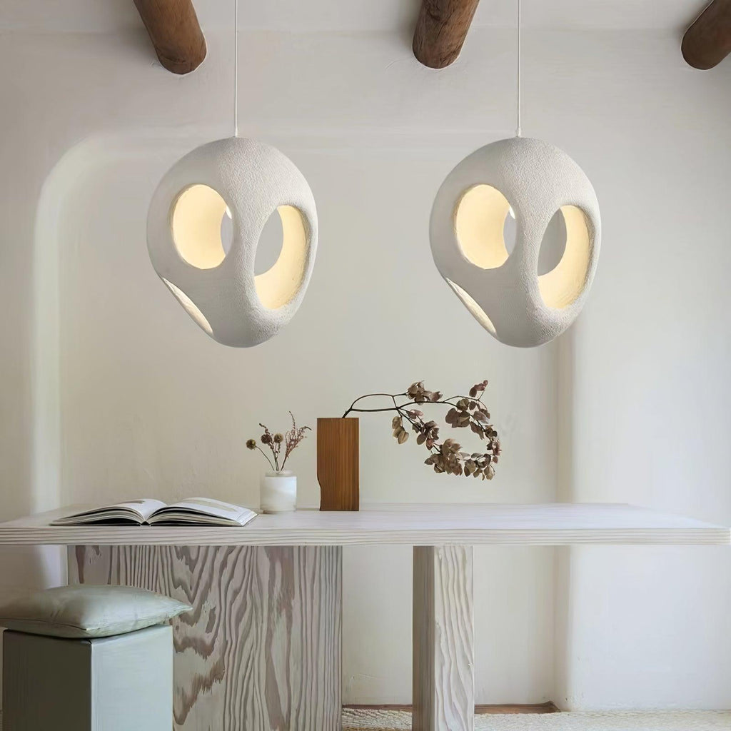 Polystyrene Pendant Light – detail 4