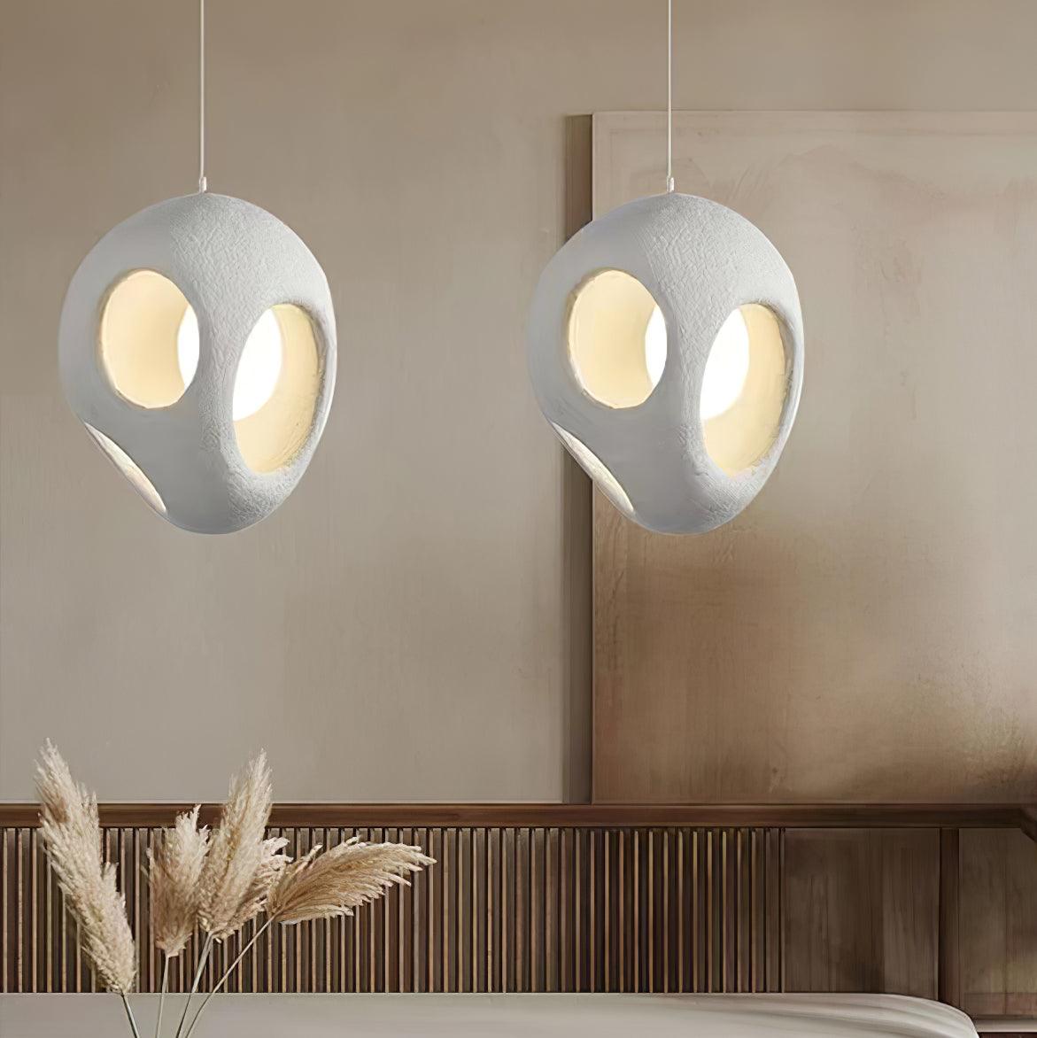 Polystyrene Pendant Light – detail 7