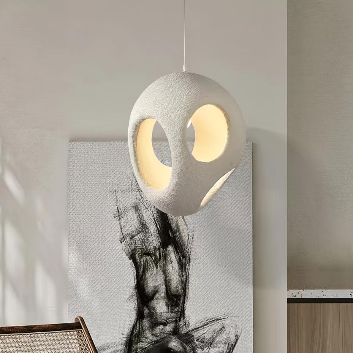 Polystyrene Pendant Light – detail 10