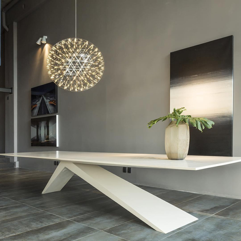 Silver Spark Ball Steel Pendant Light – Steel detail 10