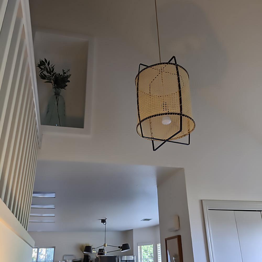 Rattan Cane Pendant Light – Rattan detail 6