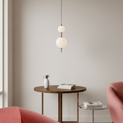 Vertical Globe Glass Pendant Lamp – Glass detail 5