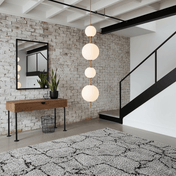 Vertical Globe Glass Pendant Lamp – Glass detail 2