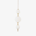 Vertical Globe Glass Pendant Lamp