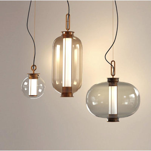 Bai Family Glass Pendant Light – Glass detail 2
